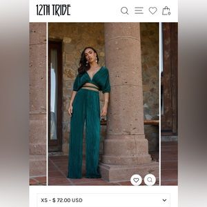 12th Tribe high waist pants set. Size L. Worn once.